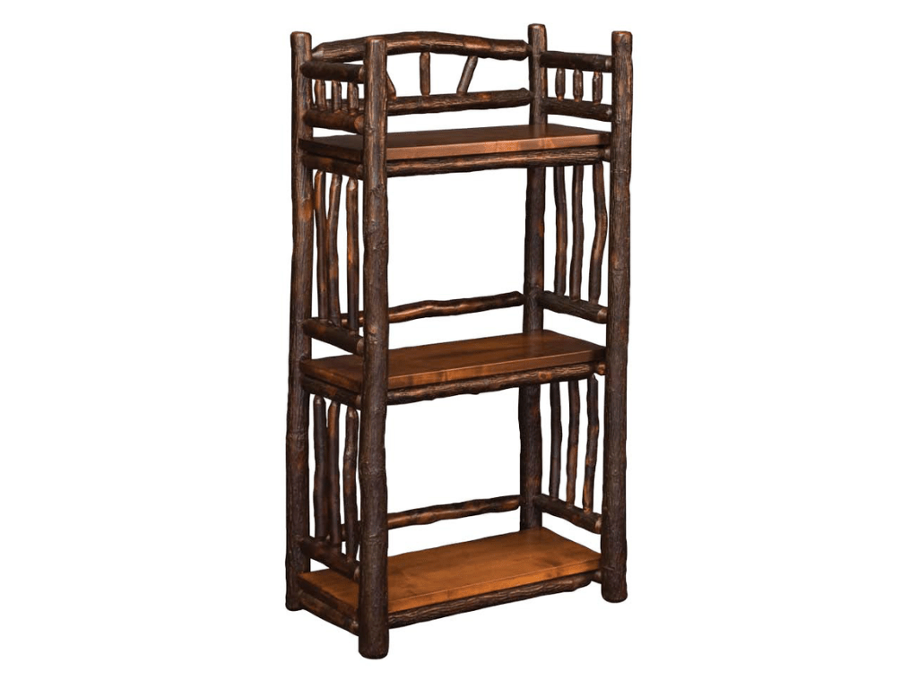 Hickory Spindle Bookcase 48" - Retreat Home Furniture