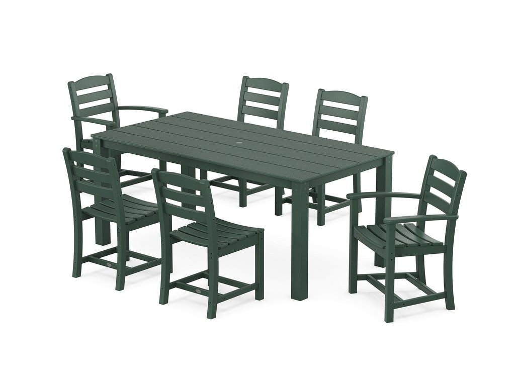 La Casa Cafe' 7-Piece Parsons Dining Set Photo