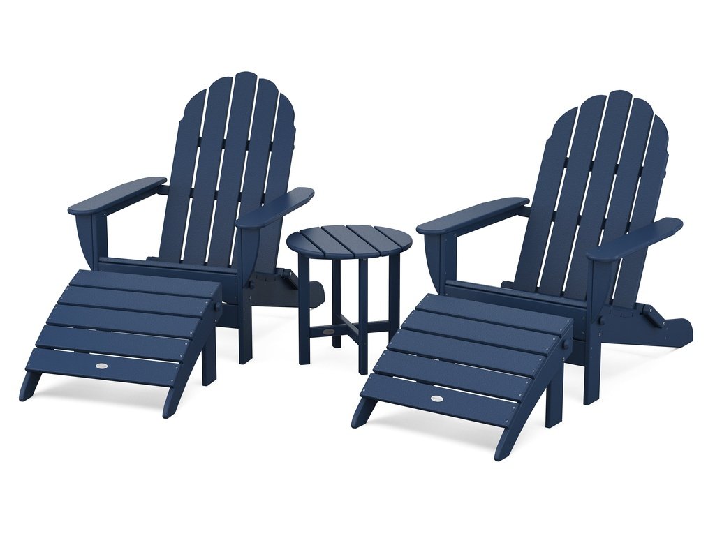 Classic Oversized Adirondack 5-Piece Casual Set Photo