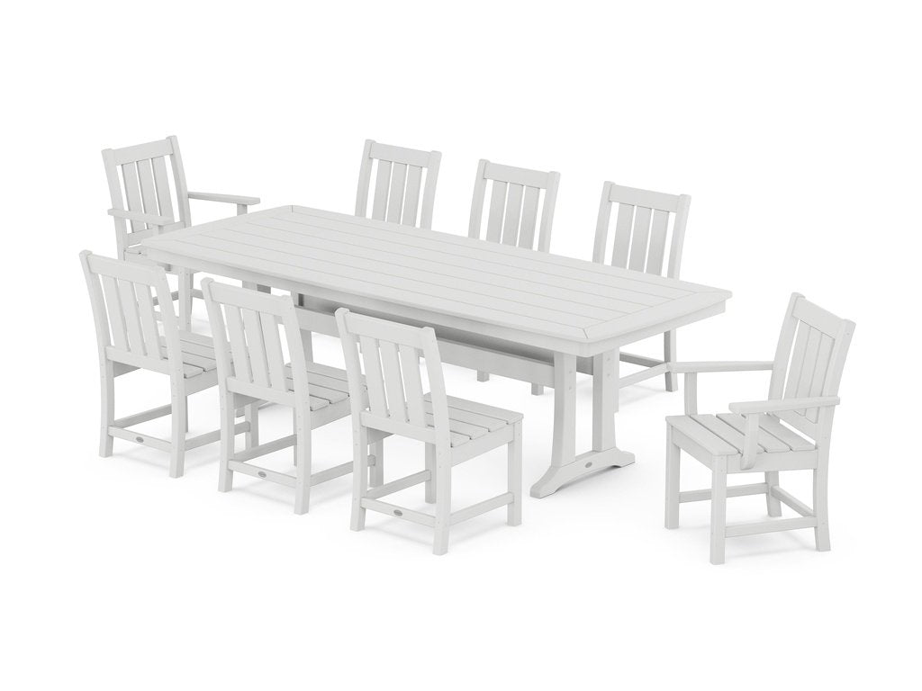 Oxford 9-Piece Dining Set with Trestle Legs Photo