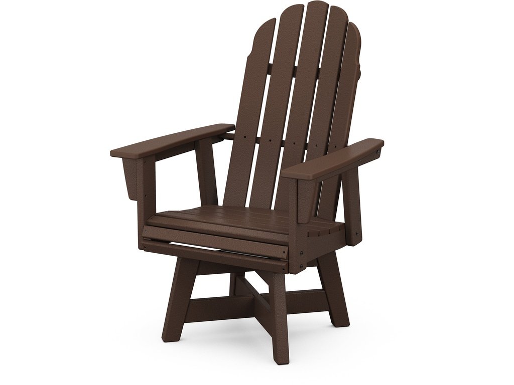 Vineyard Curveback Adirondack Swivel Dining Chair Photo