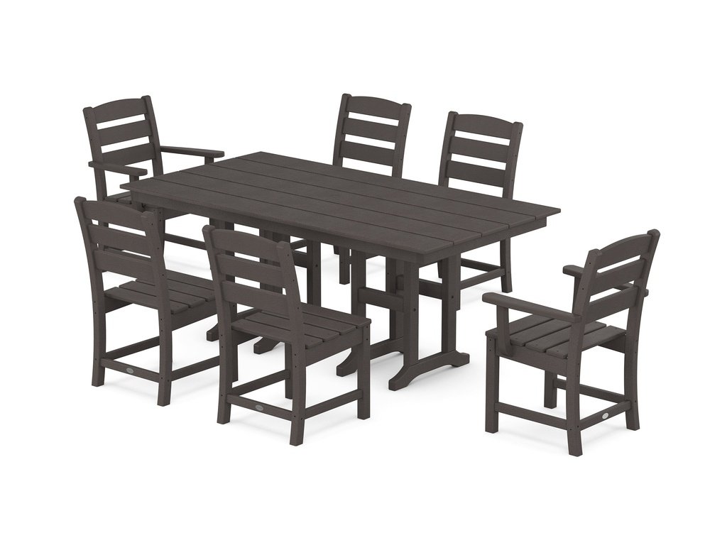 Lakeside 7-Piece Farmhouse Dining Set Photo