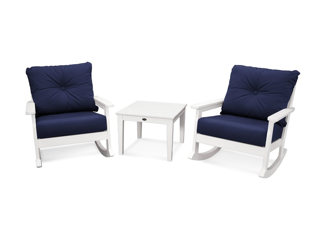 Vineyard 3-Piece Deep Seating Rocker Set Photo