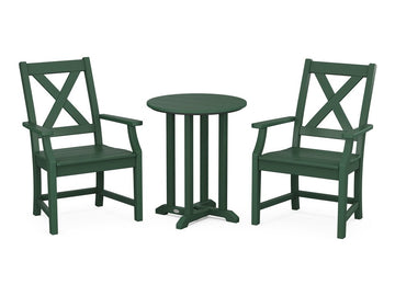 Braxton 3-Piece Round Dining Set Photo