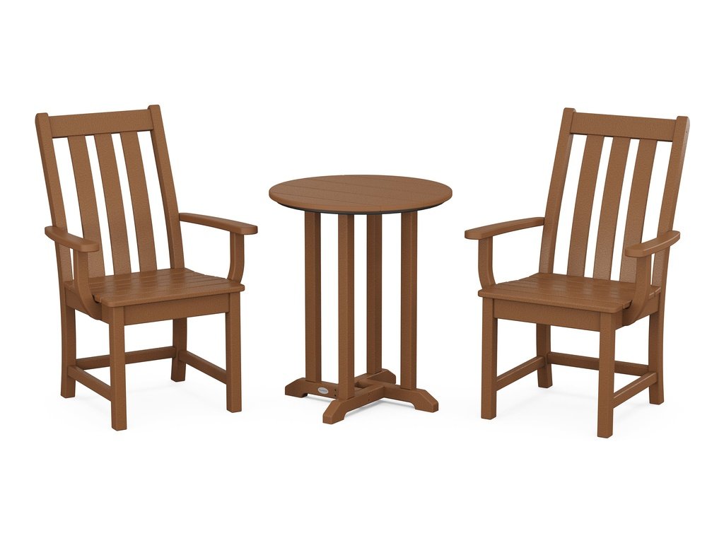 Vineyard 3-Piece Round Dining Set Photo