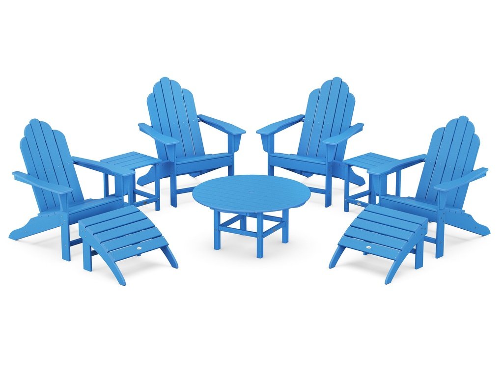 Long Island Adirondack 9-Piece Conversation Group Photo