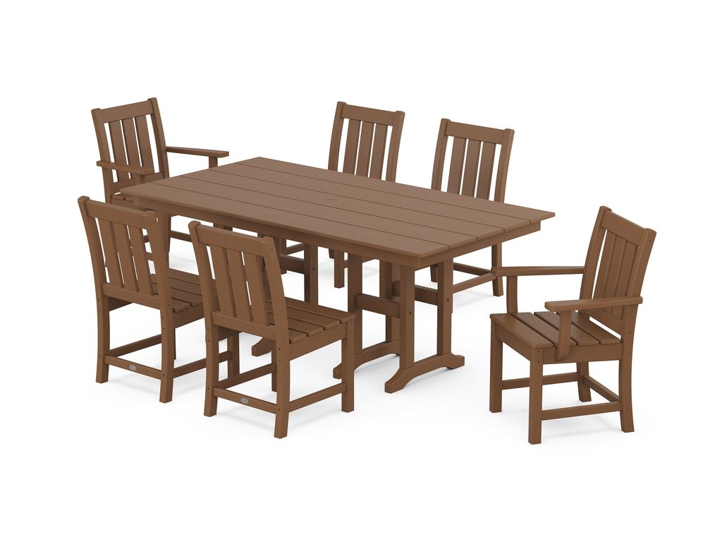 Oxford 7-Piece Farmhouse Dining Set Photo