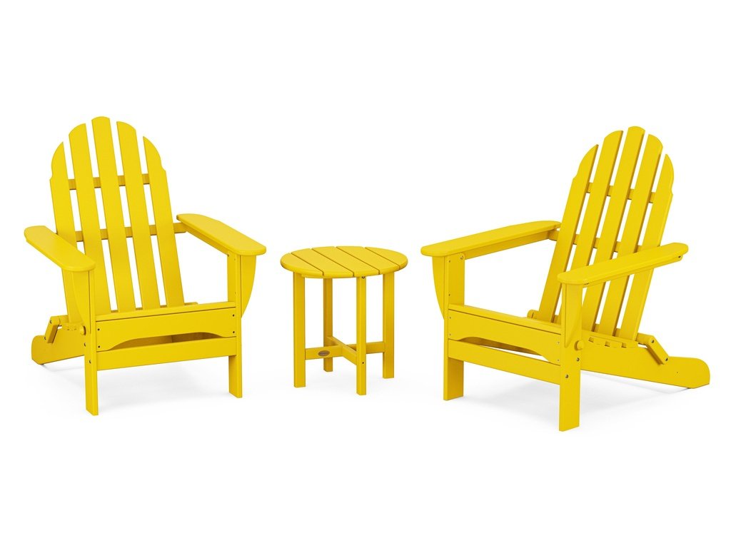 Classic Folding Adirondack 3-Piece Set Photo