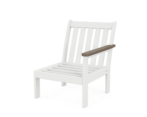 Vineyard Modular Right Arm Chair | Natural Finish - Retreat Home Furniture