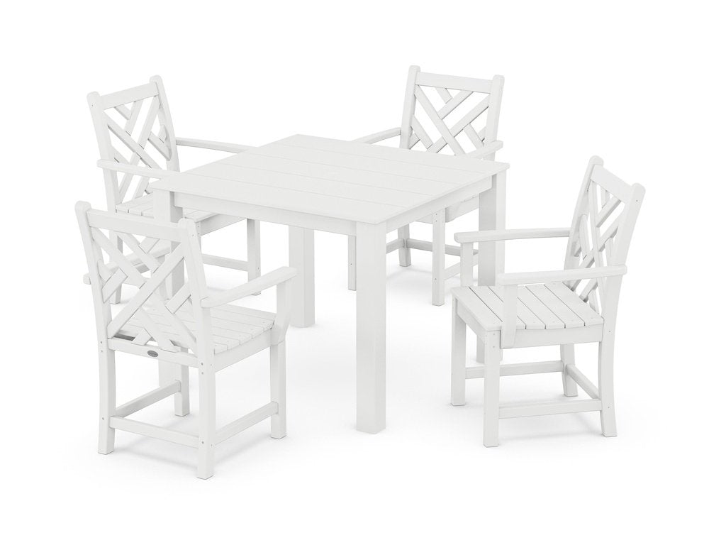 Chippendale 5-Piece Parsons Dining Set Photo