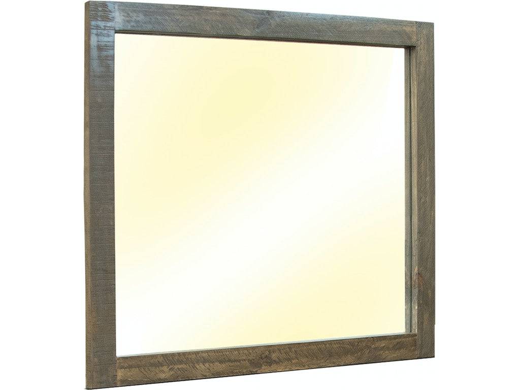 Loft Brown Bedroom Mirror