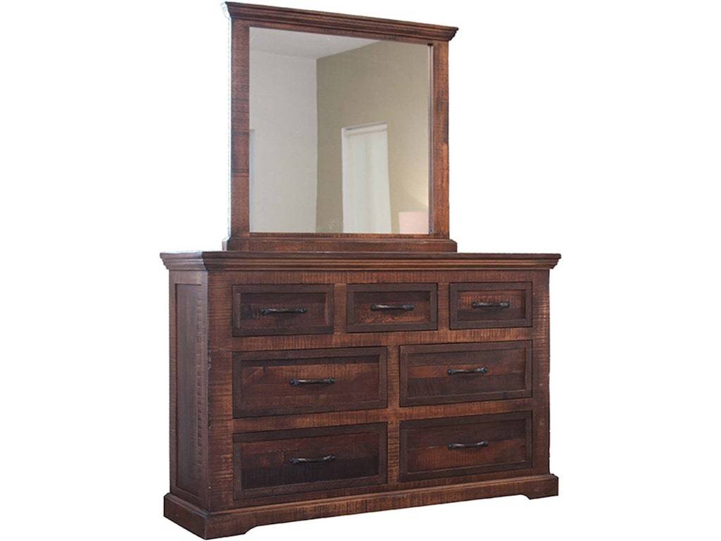 Medeira Dresser Mirror 42 X 38