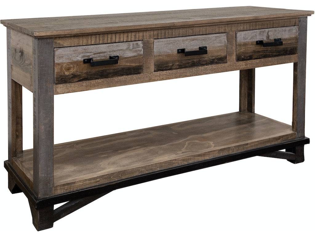 Loft Brown Counter Height Sofa Table