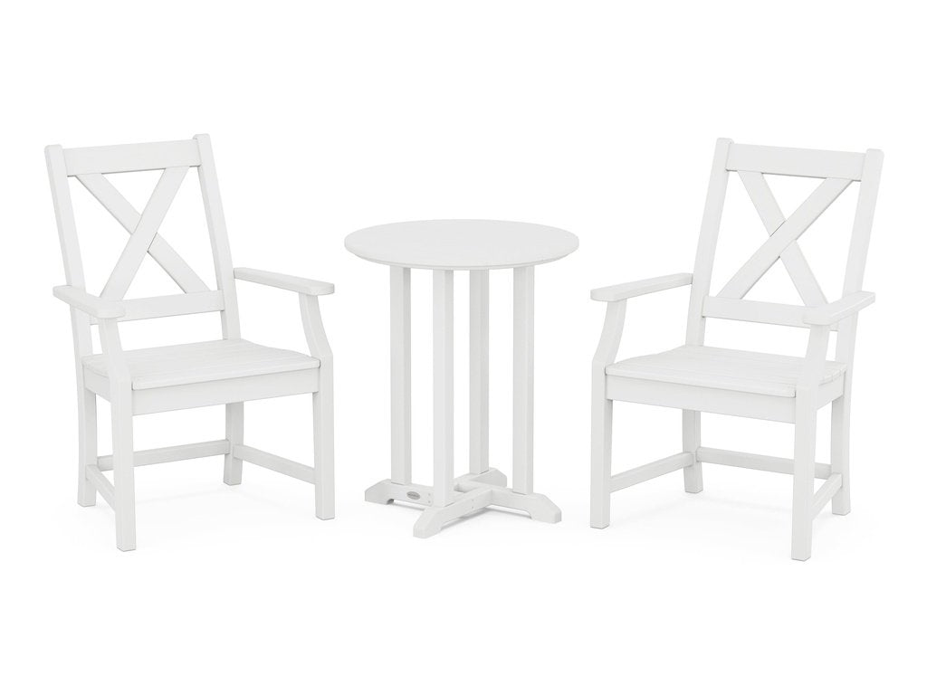 Braxton 3-Piece Round Dining Set Photo