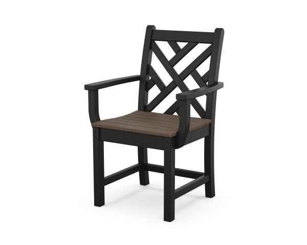 Chippendale Dining Arm Chair | Natural Finish - Retreat Home Furniture