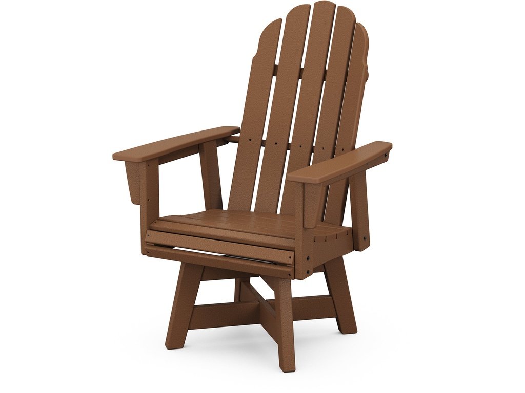 Vineyard Curveback Adirondack Swivel Dining Chair Photo