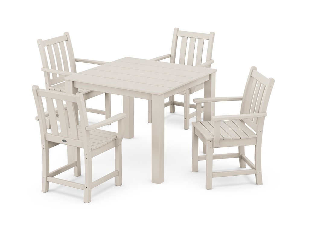 Traditional Garden 5-Piece Parsons Dining Set Photo