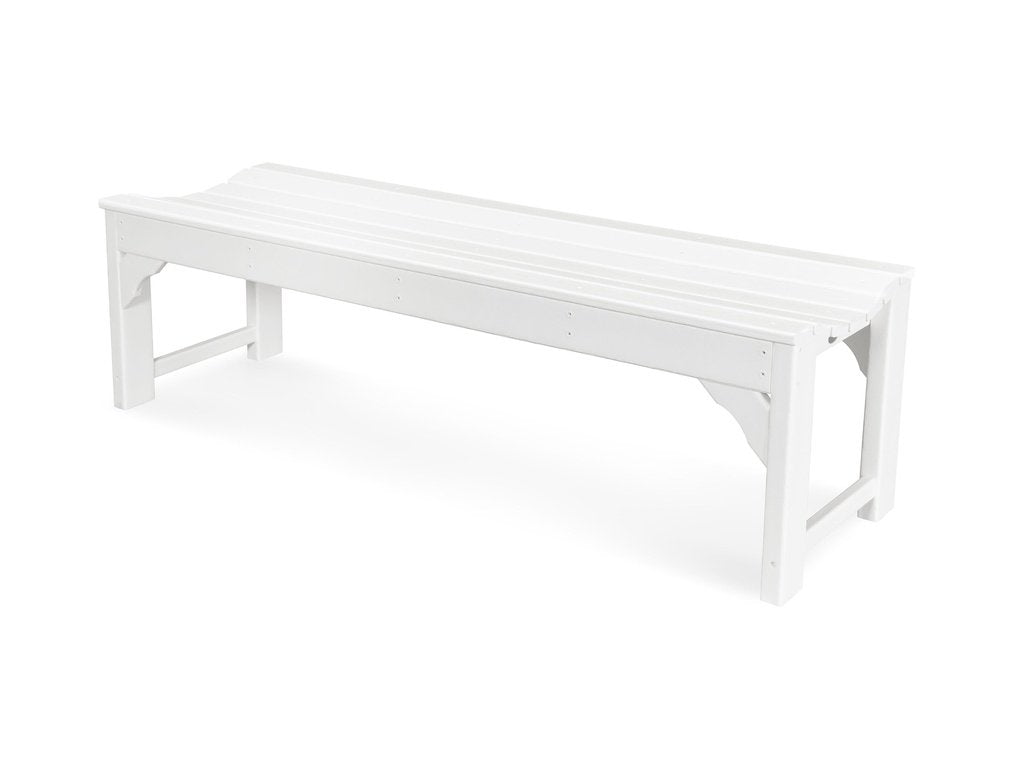 Traditional Garden 60" Backless Bench Photo