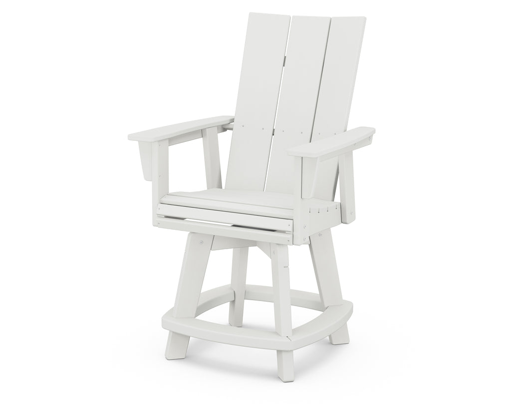 Modern Curveback Adirondack Swivel Counter Chair Photo