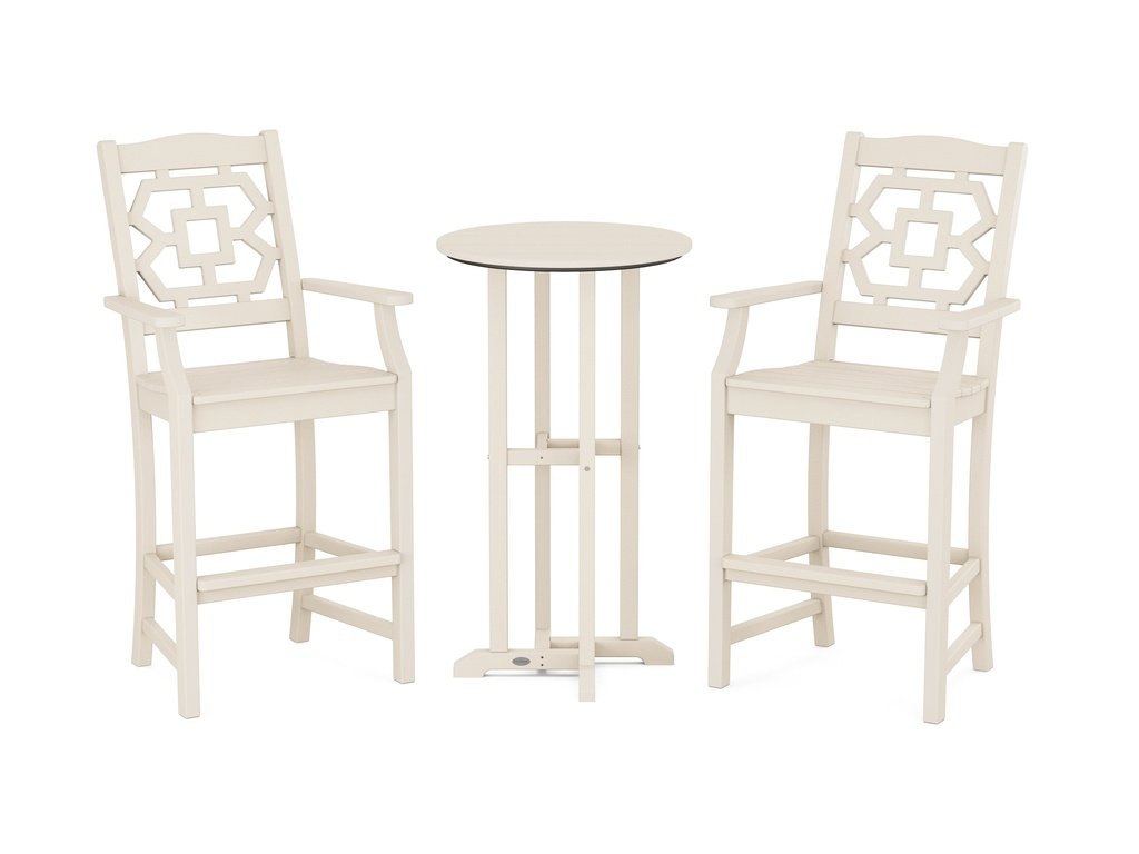 Chinoiserie 3-Piece Farmhouse Bar Set Photo