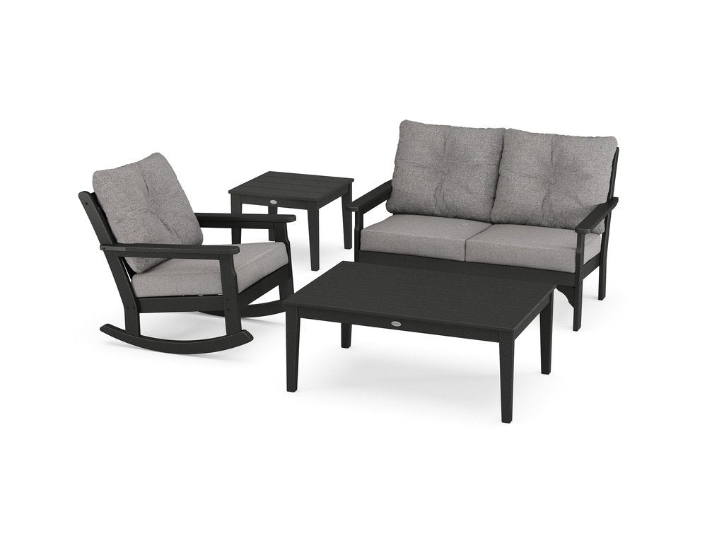 Vineyard 4-Piece Deep Seating Rocker Set Photo