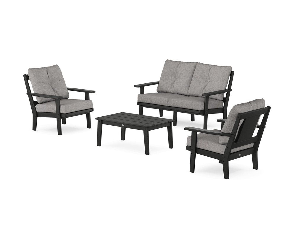 Prairie 4-Piece Deep Seating Set with Loveseat Photo