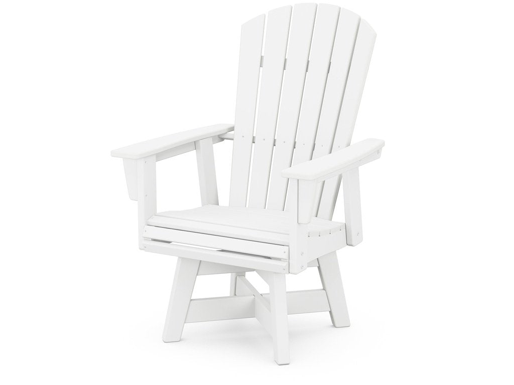 Nautical Curveback Adirondack Swivel Dining Chair Photo