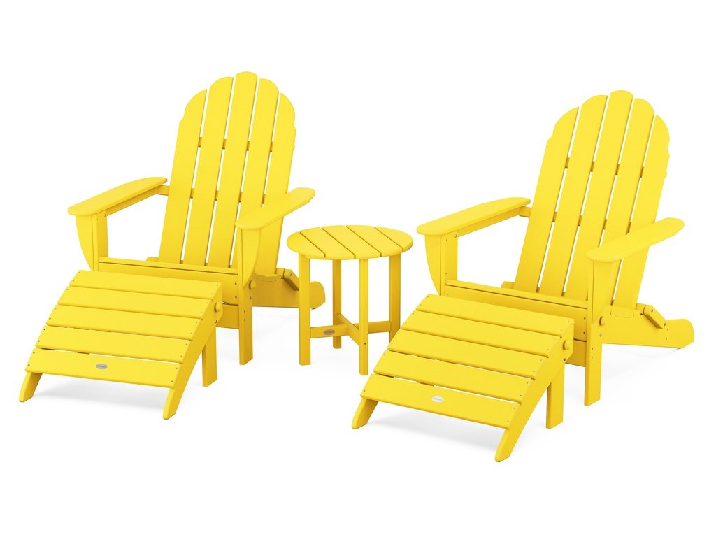 Classic Oversized Adirondack 5-Piece Casual Set Photo