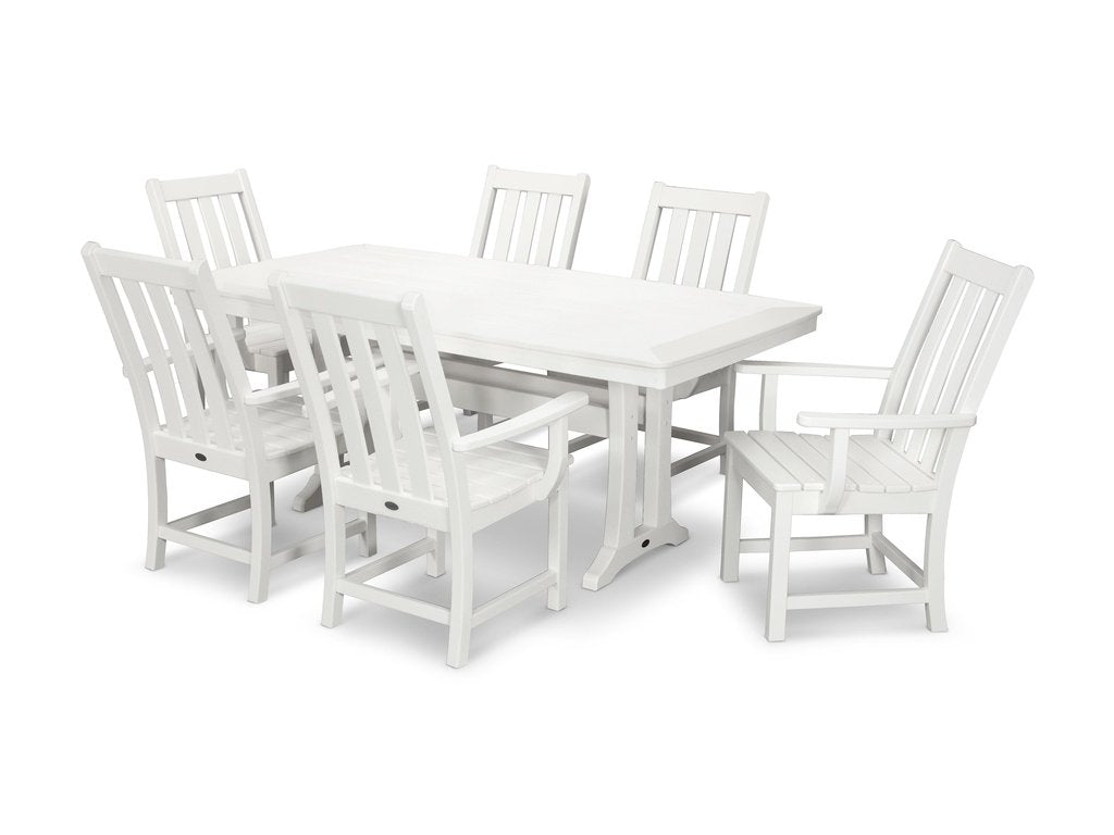 Vineyard 7-Piece Arm Chair Dining Set Photo