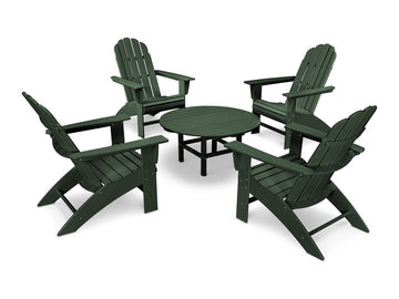 Vineyard 5-Piece Oversized Adirondack Set Photo