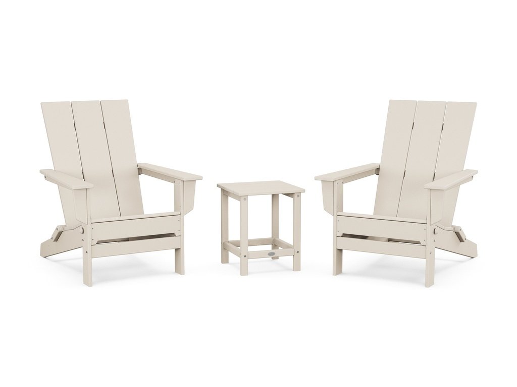 3-Piece Modern Studio Folding Adirondack Set Photo