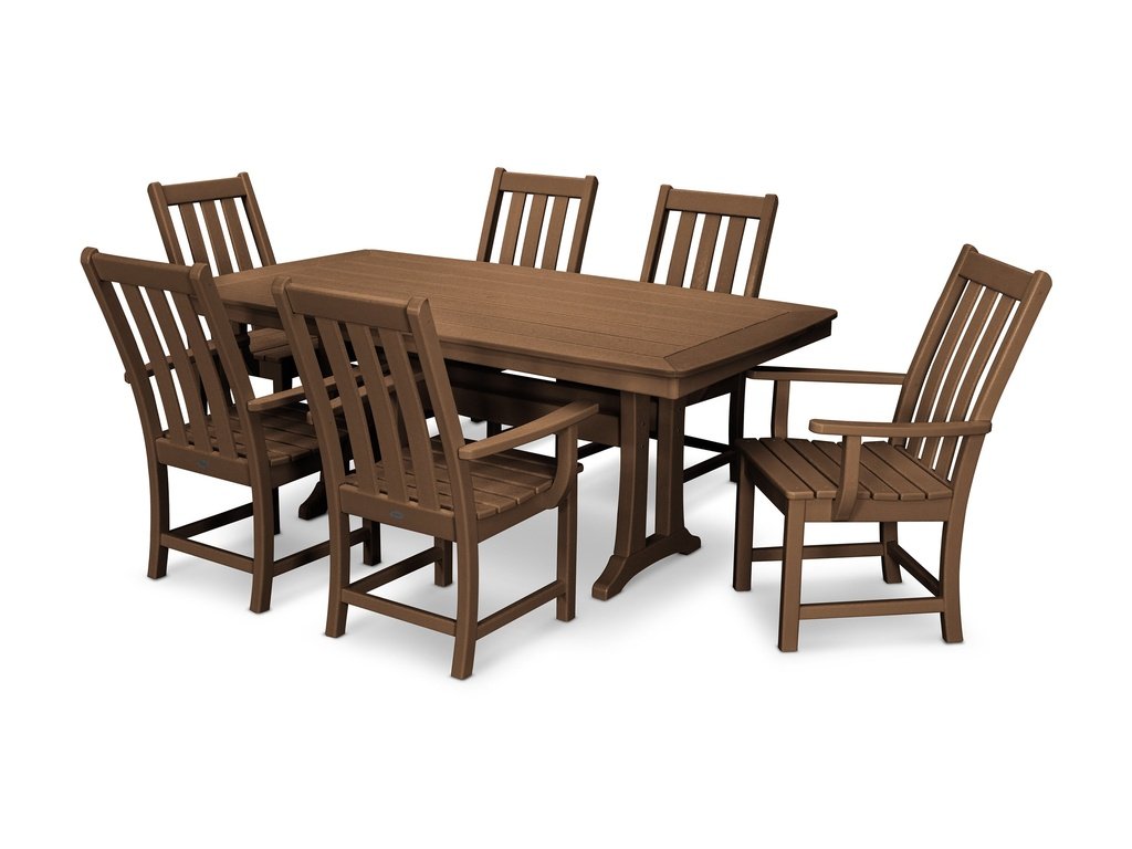 Vineyard 7-Piece Arm Chair Dining Set Photo