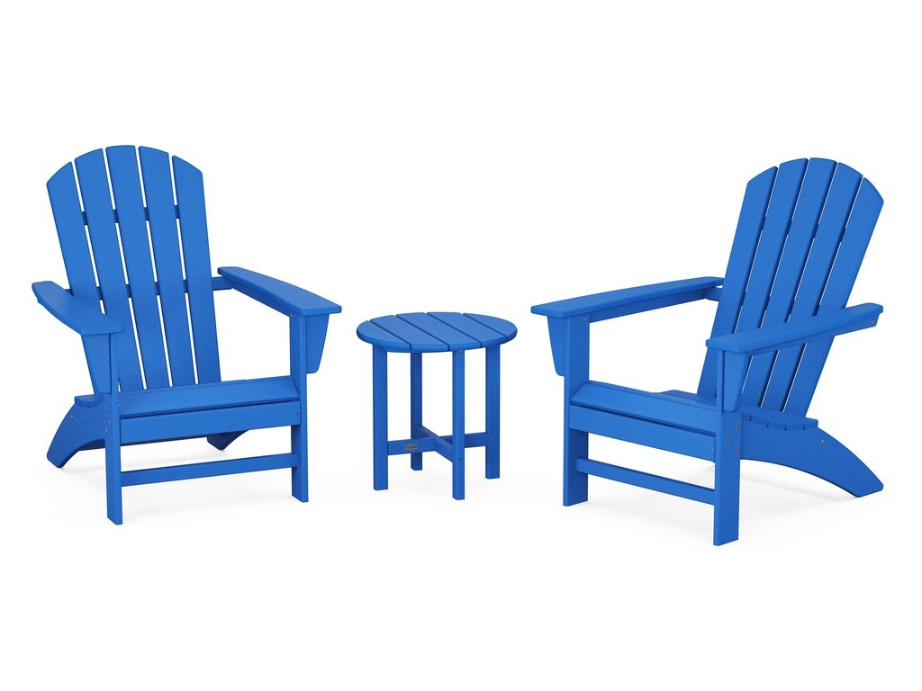 Nautical 3-Piece Adirondack Set Photo