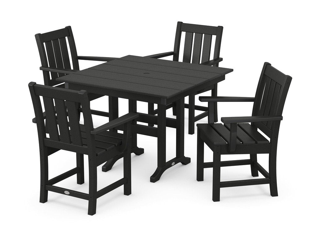 Oxford 5-Piece Farmhouse Dining Set Photo