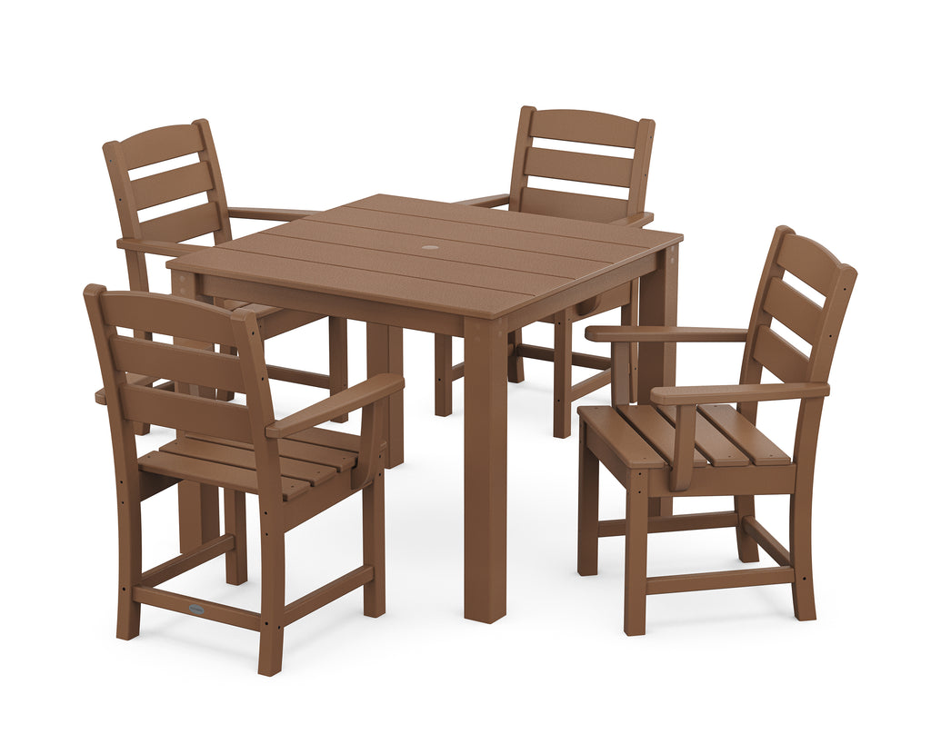 Lakeside 5-Piece Parsons Dining Set Photo