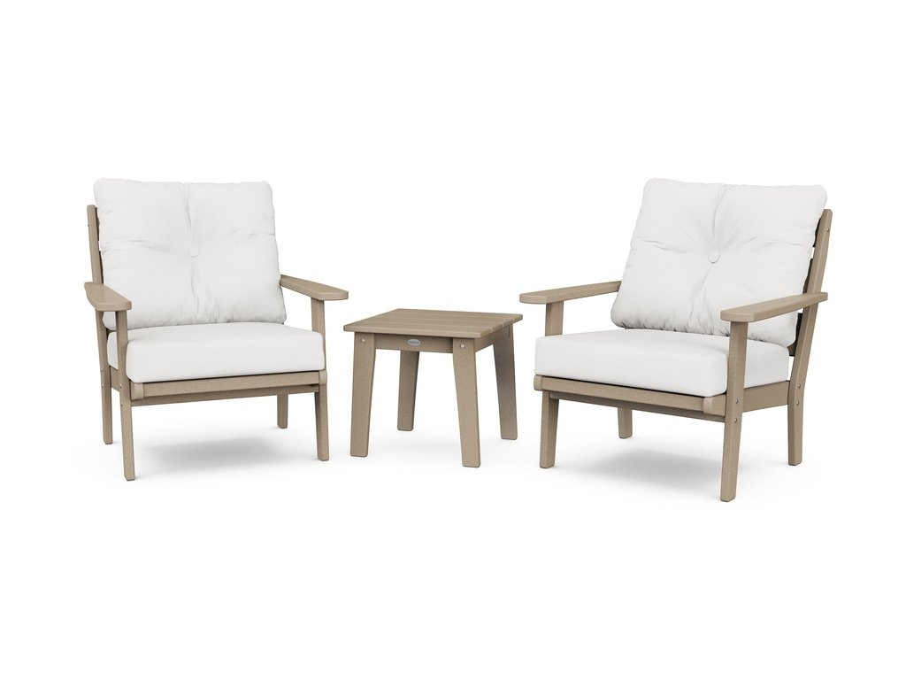 Lakeside 3-Piece Deep Seating Chair Set Photo