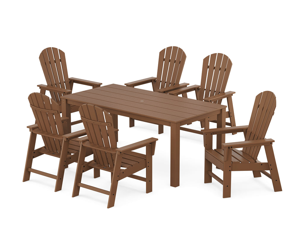 South Beach 7-Piece Parsons Dining Set Photo