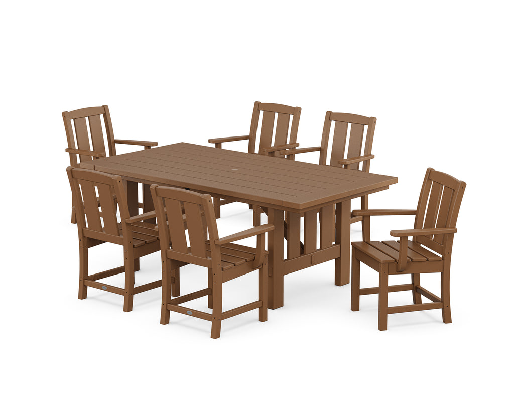 Mission Arm Chair 7-Piece Mission Dining Set Photo