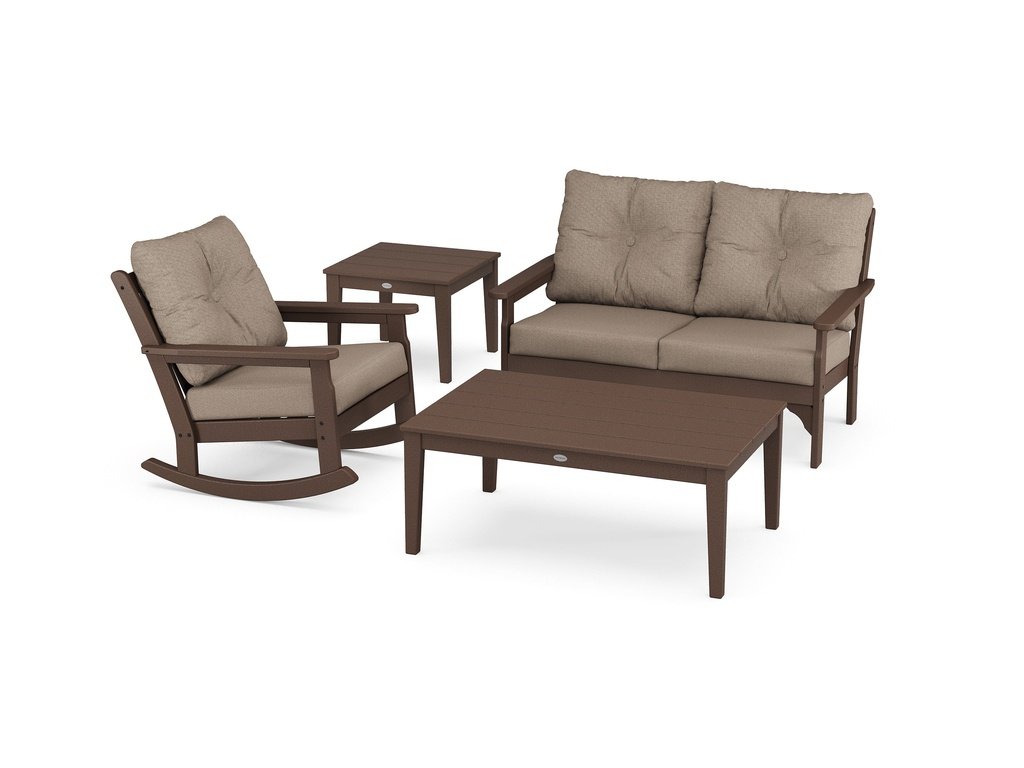 Vineyard 4-Piece Deep Seating Rocker Set Photo