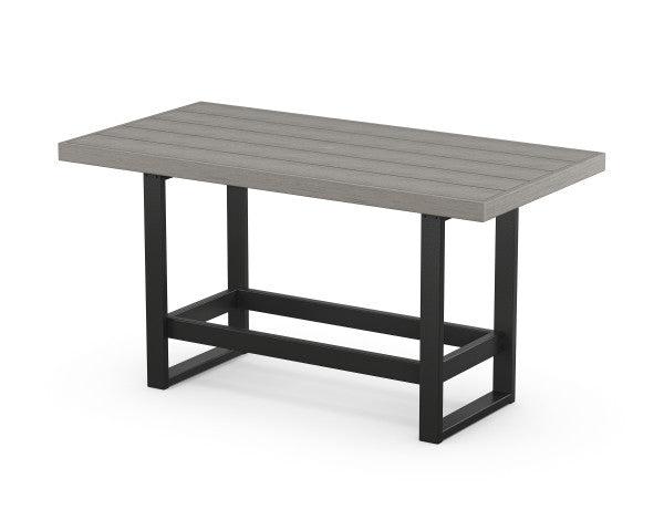 EDGE 40" x 78" Bar Table | Natural Finish - Retreat Home Furniture