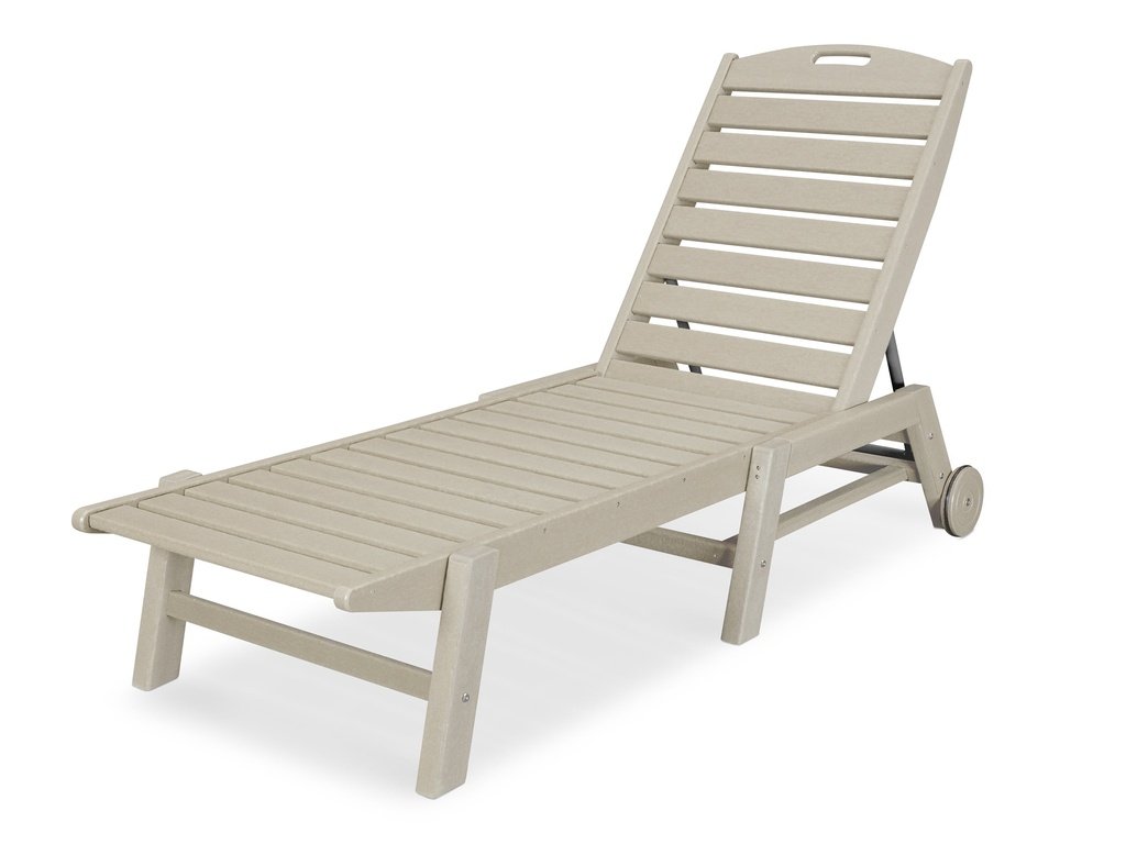 Nautical Chaise with Wheels Photo