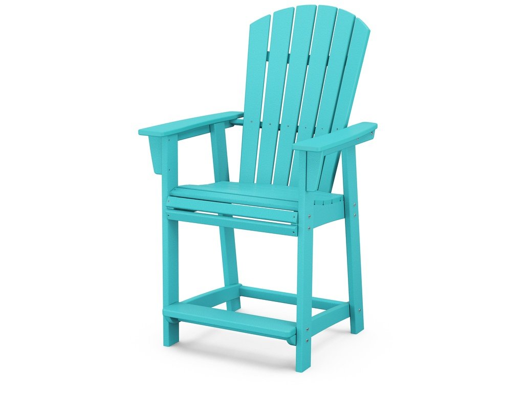 Nautical Curveback Adirondack Counter Chair Photo