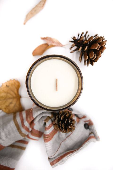 Fireside Flannel Candle