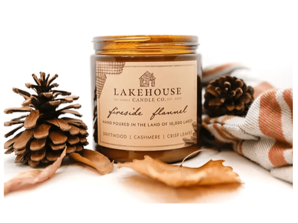 Fireside Flannel Candle