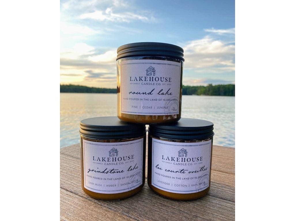 Grindstone Lake 12oz Soy Candle