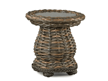 South Hampton Round Woven End Table