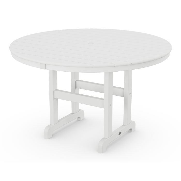 48" Round Farmhouse Dining Table - Retreat Home Furniture