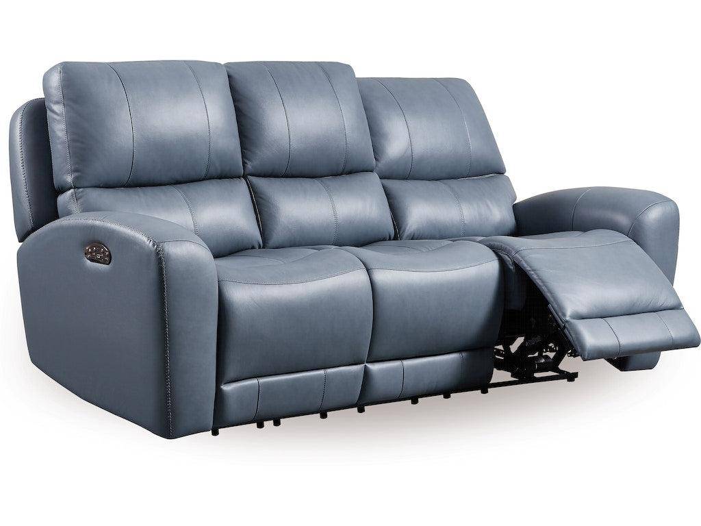 Bel Air Leather Reclining Sofa - Retreat Home Furniture