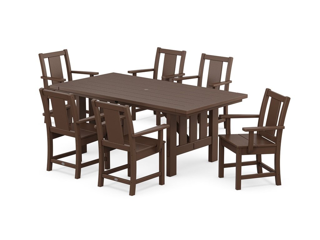 Prairie Arm Chair 7-Piece Mission Dining Set Photo