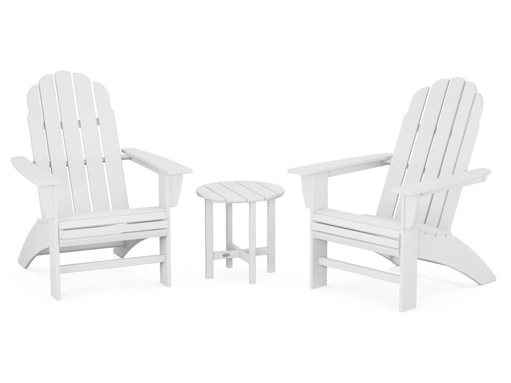 Vineyard 3-Piece Curveback Adirondack Set Photo